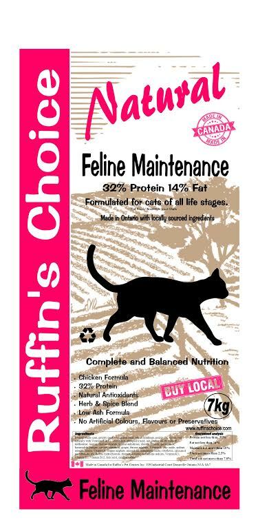 Ruffin's Choice Maintenance for Cats 7kg