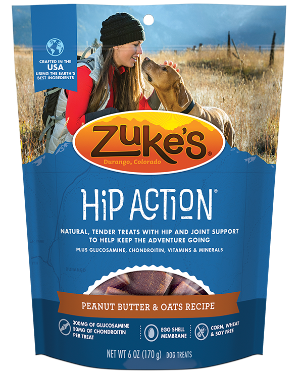 ZUKE'S HIP ACTION PEANUT BUTTER 16oz