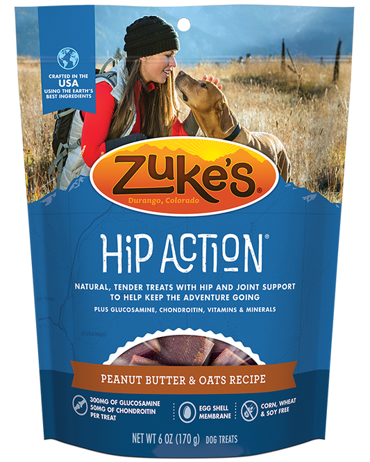 ZUKE'S HIP ACTION PEANUT BUTTER 16oz