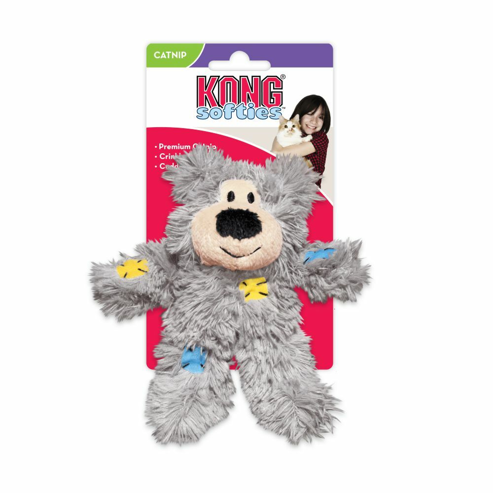 Kong Cat - Softies Patchwork Bear