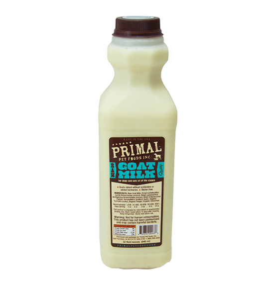 Primal Raw Goat Milk 16oz