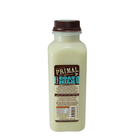 Primal Raw Goat Milk 32oz