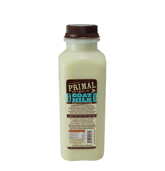 Primal Raw Goat Milk 32oz