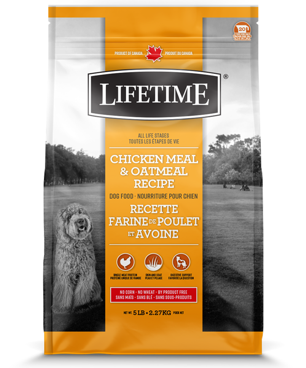 Lifetime Chicken & Oatmeal 2.5kg