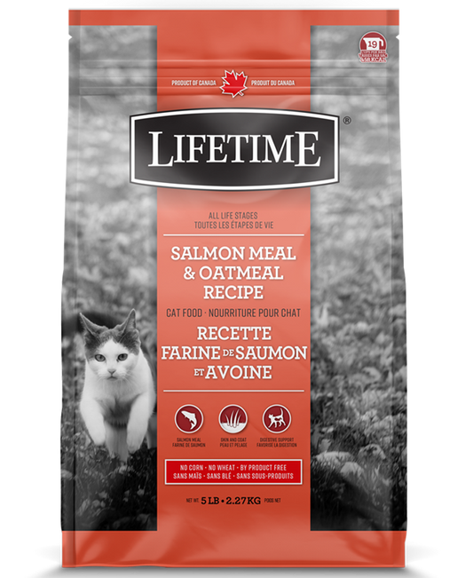 Lifetime for Cats - Salmon Oatmeal 6.5kg