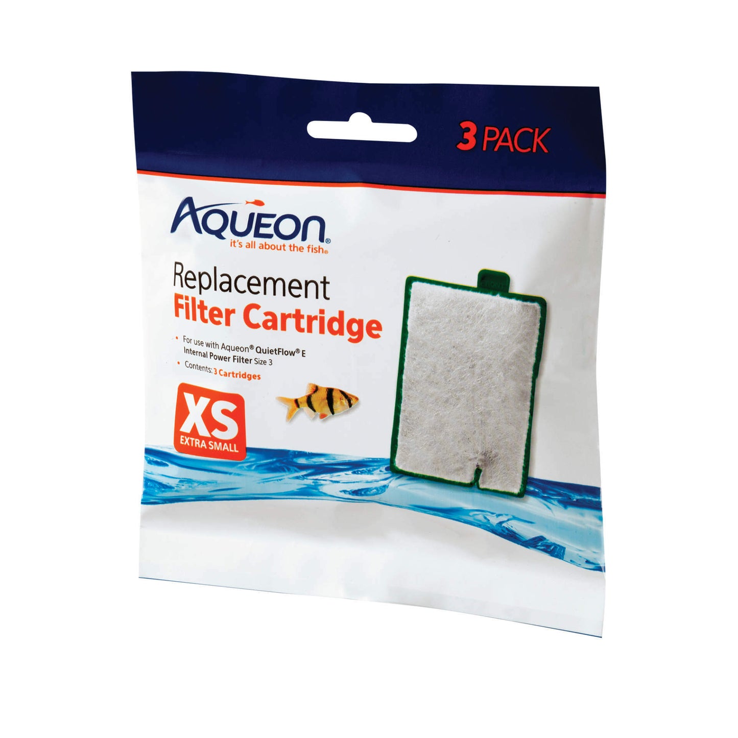 AQUEON REPLACEMENT FILTER CARTRIDGE - XSMALL 3PK