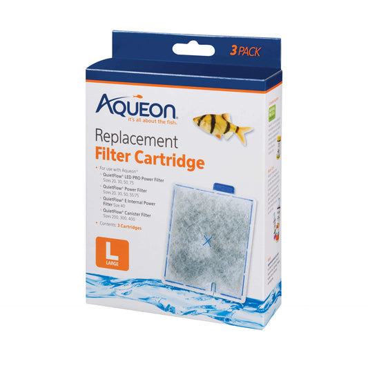 AQUEON REPLACEMENT FILTER CARTRIDGE - LARGE 3PK