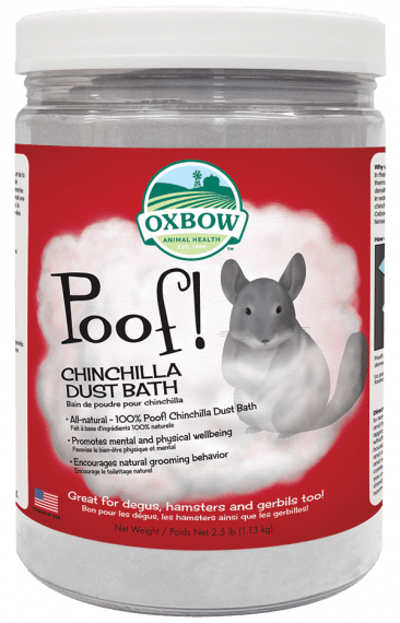 Oxbow Poof! Chinchilla Bath Dust