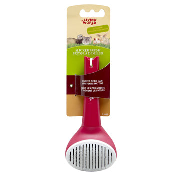 Living World Self-Cleaning Slicker Brush