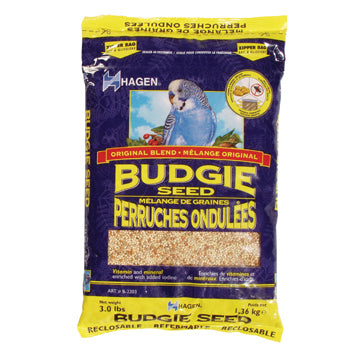 Hagen VME Budgie Staple Seed - 3lb