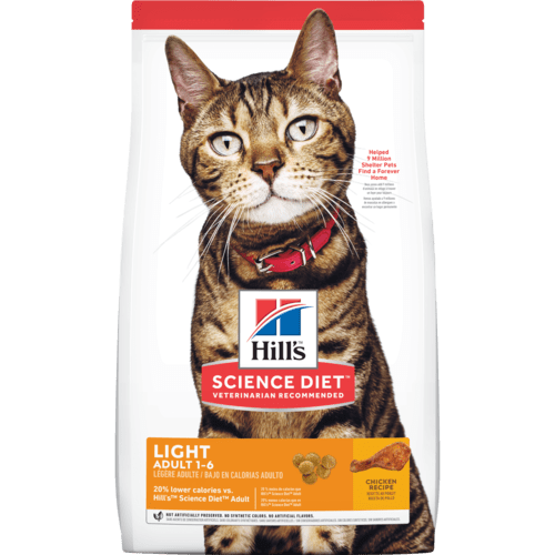 Hill's Science Diet Cat - Adult Light 4lb