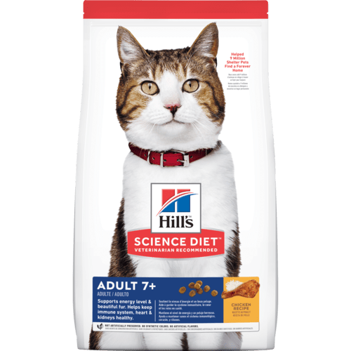 Hill's Science Diet Cat - Adult 7+ 4lb