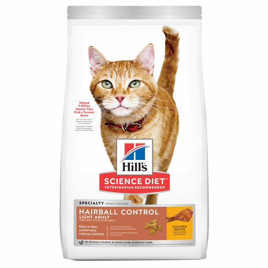 Hill's Science Diet Cat - Hairball Light 7lb