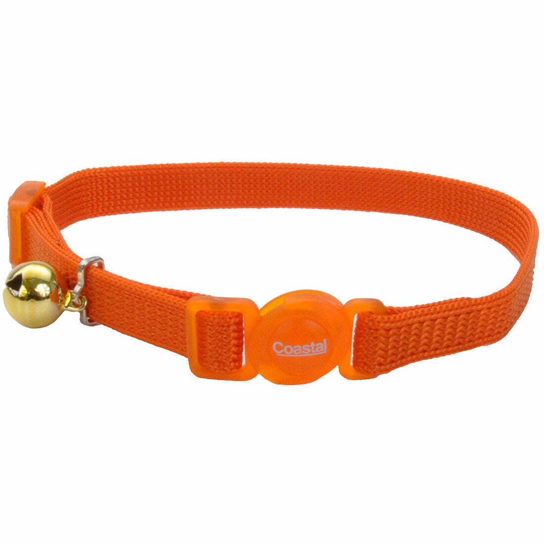 Safe Cat Collar Breakaway Orange 12"