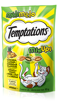 Temptations Mixups Chicken/Catnip/Cheddar 85g