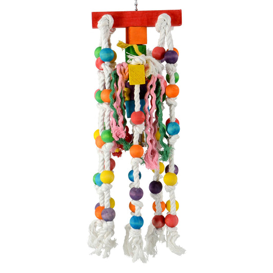 Animal Treasures Birdie Jingle Rope Carousel