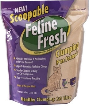 Feline Fresh Clumping Pine Litter 15.4kg