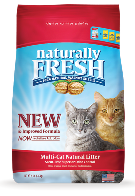 Blue Naturally Fresh Unscented Multi-Cat Clumping Litter 11.79 kg