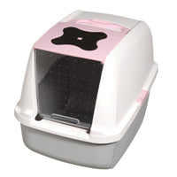 Catit Large Hooded Litter Pan Pink