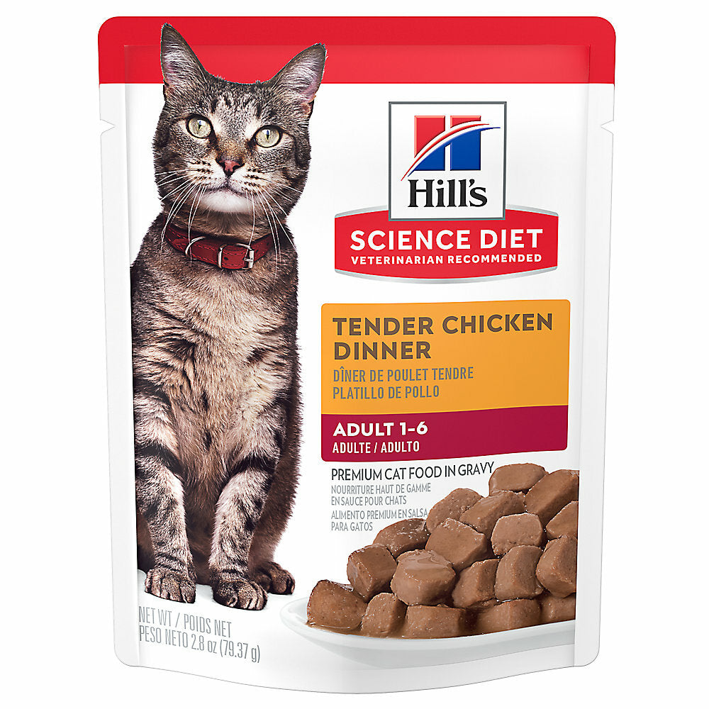 Hill's Science Diet for Cats - Chicken Pouch 2.8oz