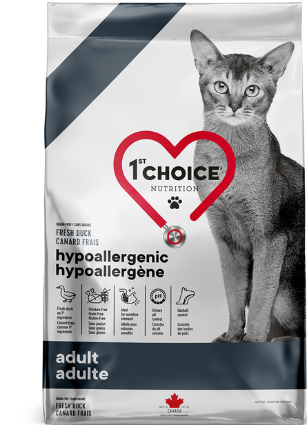 1st Choice for Cats - Hypoallergenic Duck 1.8kg