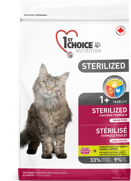 1st Choice for Cats - Sterilized 2.5kg (special order)