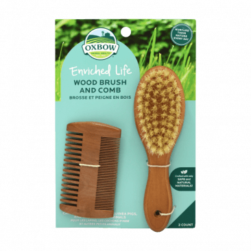 Oxbow Enriched Life - Wood Brush & Comb