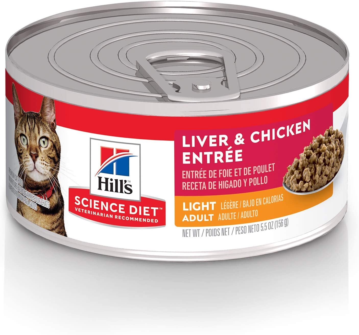 Hill's Science Diet for Cats - Chicken & Liver Light 5.5oz