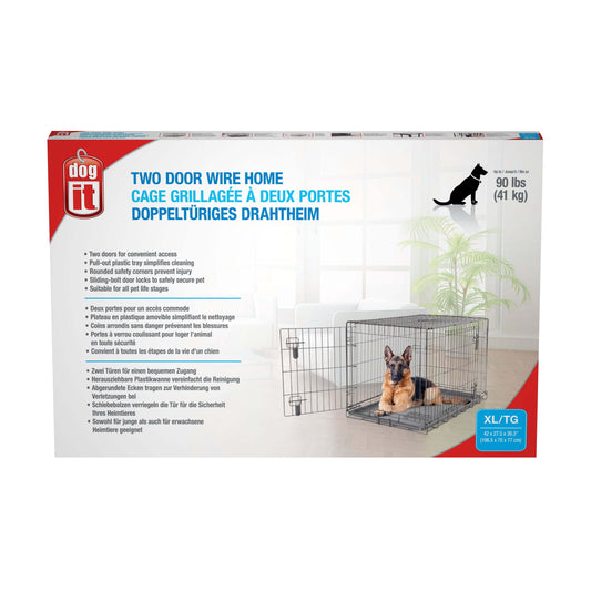 Dogit Dog Crate X-Large 42" x 27.5" x 30"