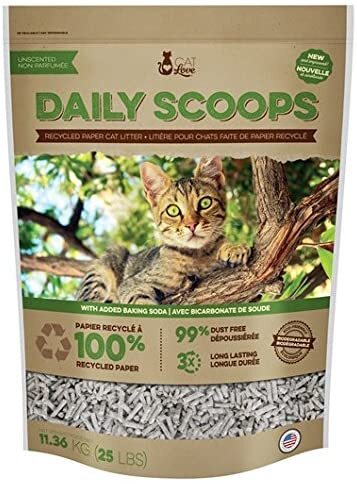 Daily Scoops Paper Litter 25lb