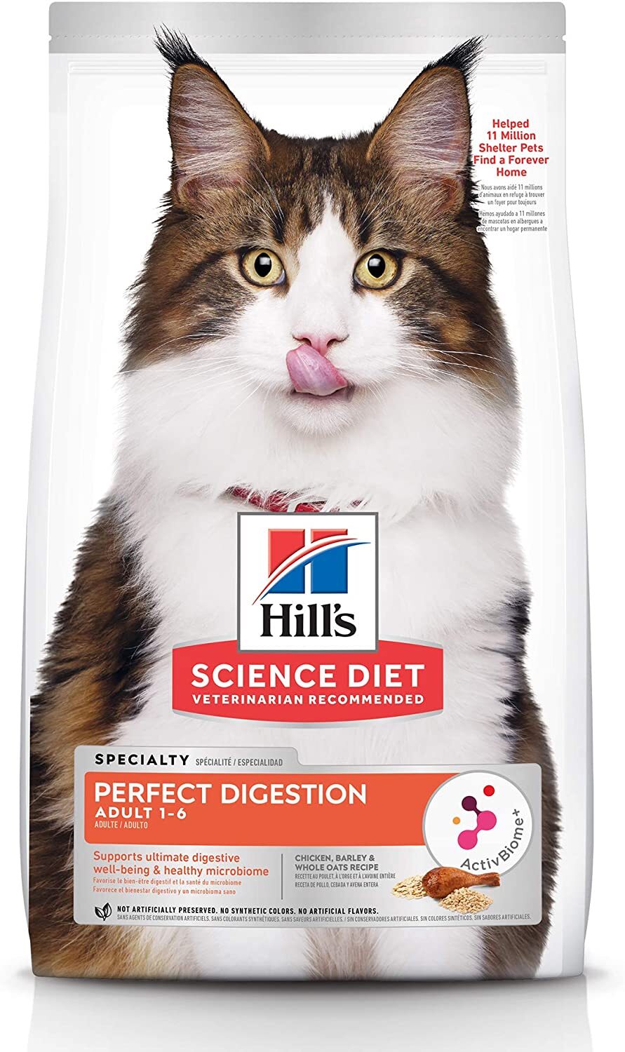 Hill's Science Diet Cat - Perfect Digestion 6lb