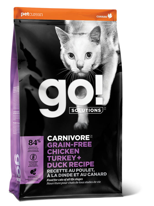 Go! for Cats - Carnivore Chicken/Turkey/Duck 3lb