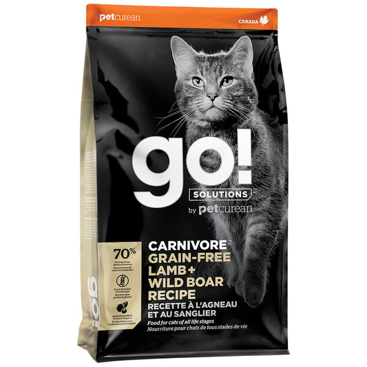 Go! for Cats - Carnivore Lamb & Wild Boar 3lb