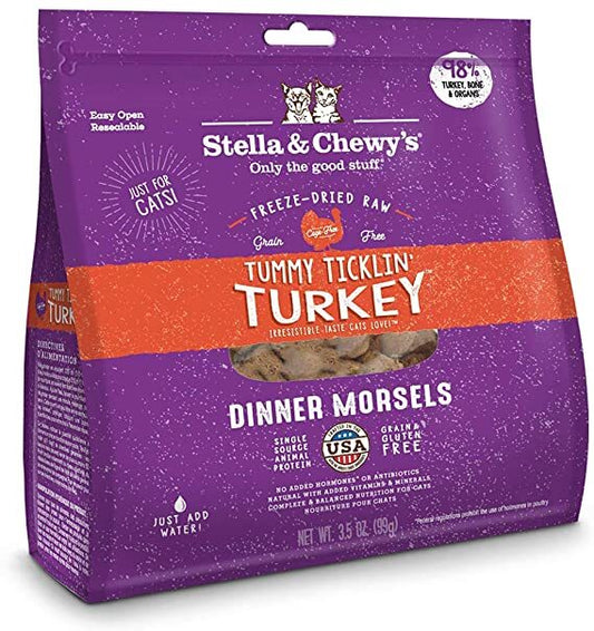 Stella & Chewy's Freeze-Dried for Cats - Turkey 3.5oz