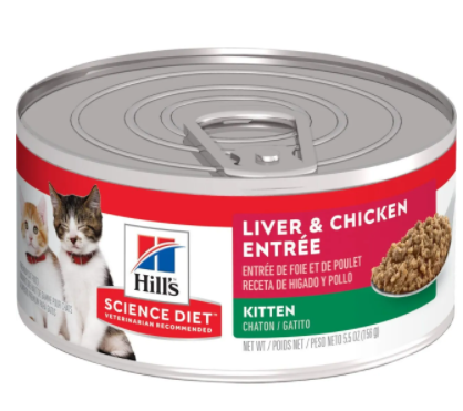 Hill's Science Diet for Kittens - Liver & Chicken 2.9oz