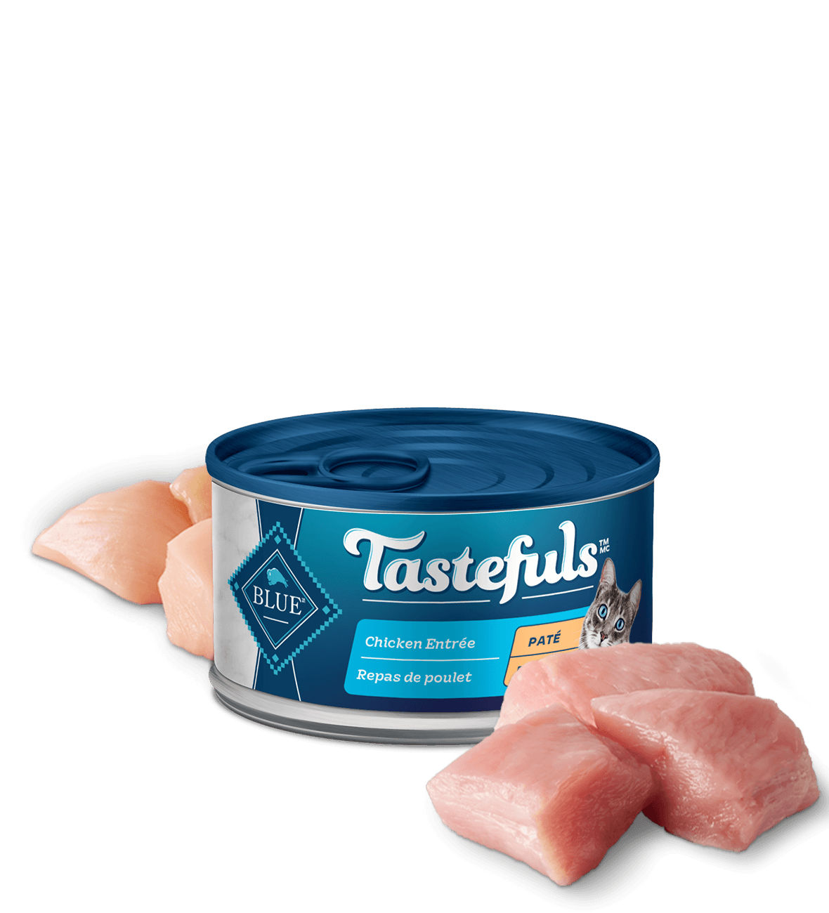 Blue Tastefuls for Cats - Turkey/Chicken Entree 5.5oz