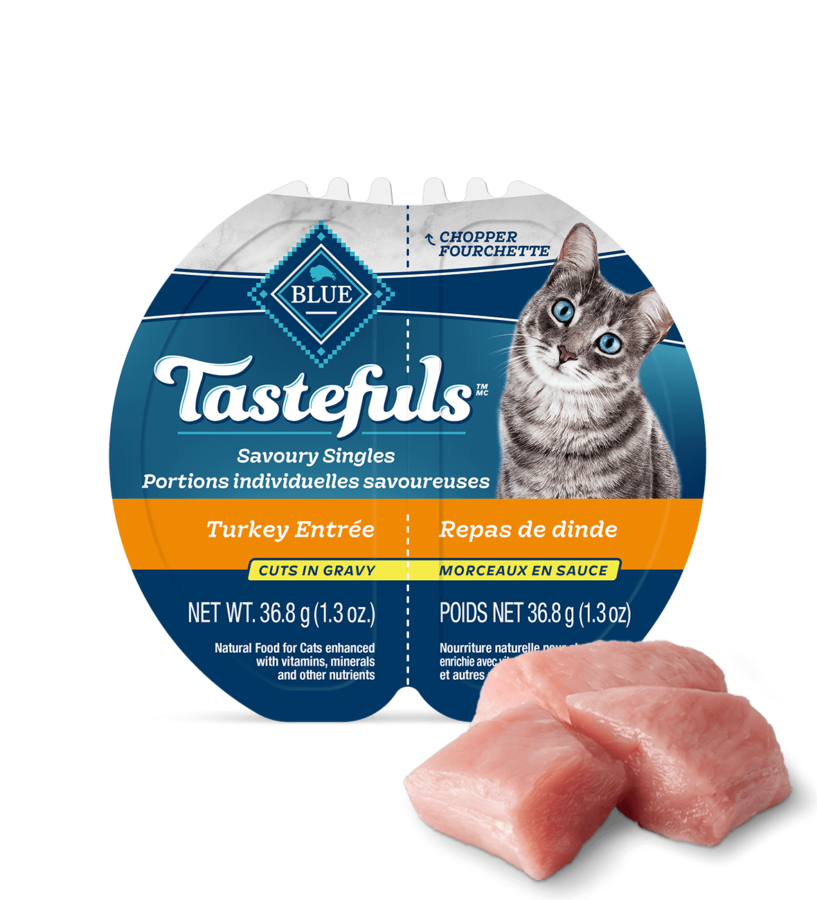 Blue Tastefuls for Cats - Turkey Entree 1.3oz