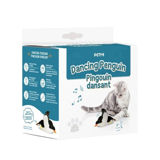 PETMI DANCING PENGUIN CAT TOY