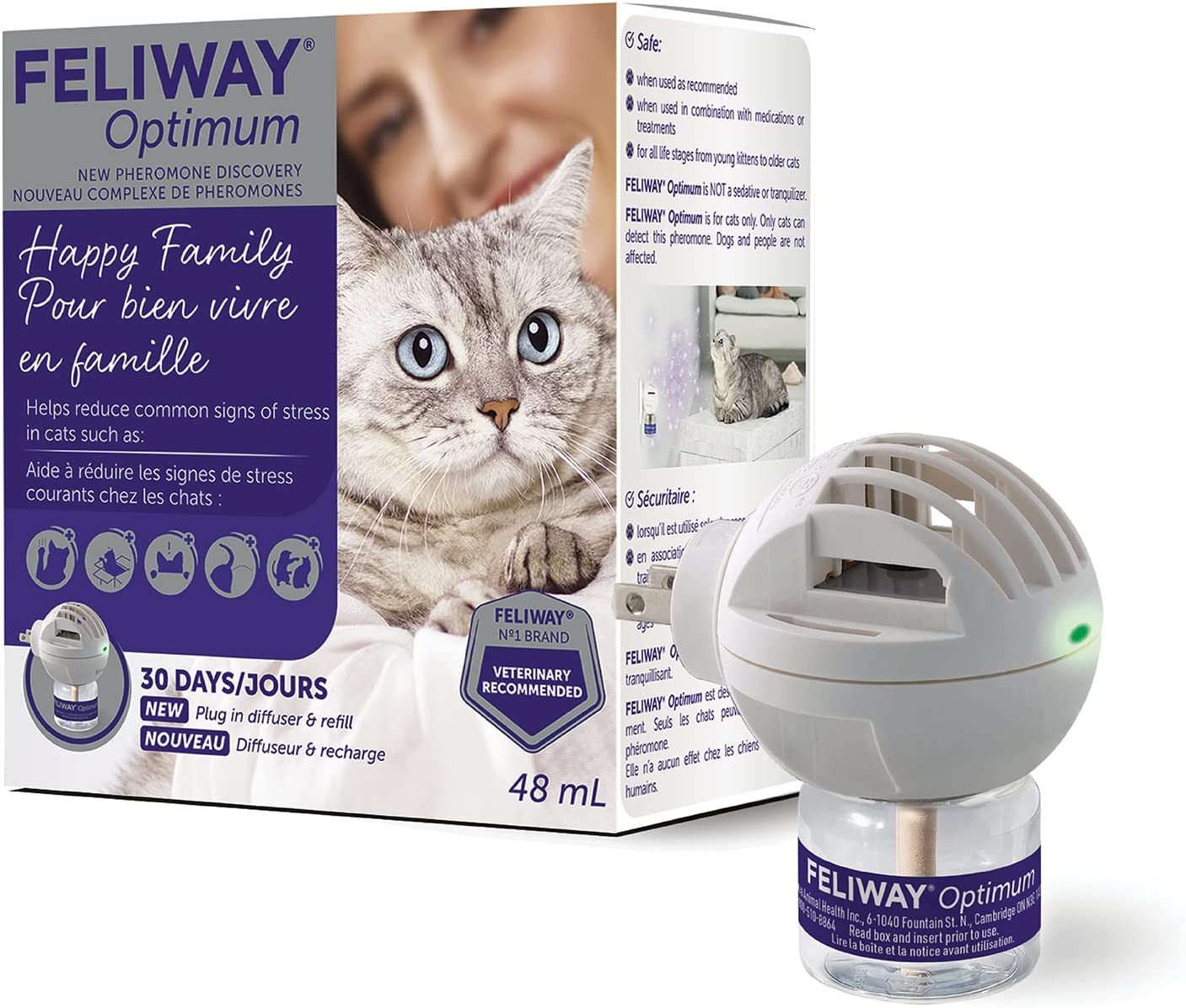 Feliway Optimum 30 Day Diffuser Kit