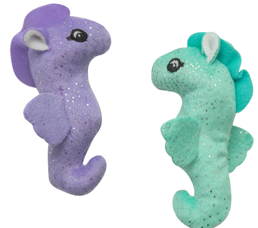 SNUGAROOZ KITTY SEAHORSE TOY 2 PACK