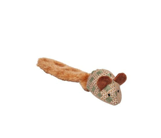 Bud'z Cat Toy - Mouse with Tail 12"