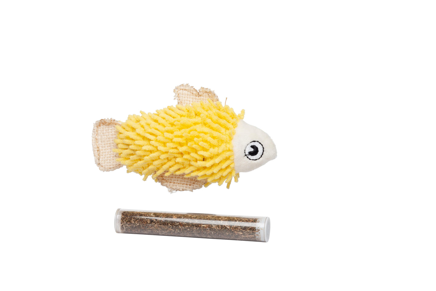 Bud'z Cat Toy - Yellow Fish