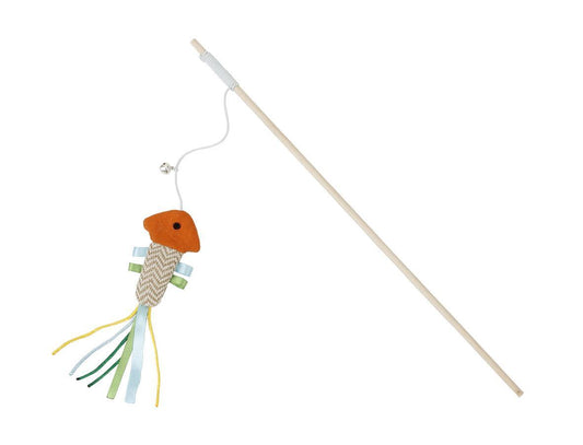 Bud'z Cat Toy - Swinging Stick Fish