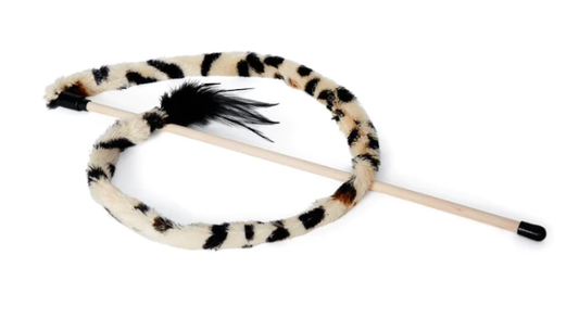 Bud'z Cat Toy - Swinging Stick Leopard