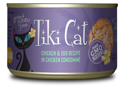 Tiki Cat - Luau Chicken & Egg 6oz