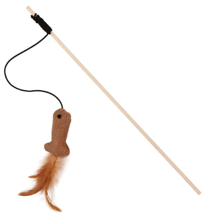 Bud'z Cat Toy - Swing Stick Mouse Eco