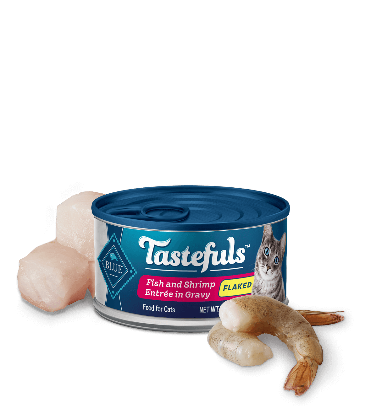 Blue Tastefuls for Cats - Fish & Shrimp Entree 5.5oz