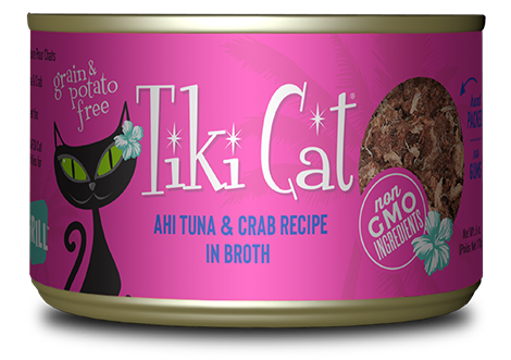 Tiki Cat - Tuna & Crab 6oz