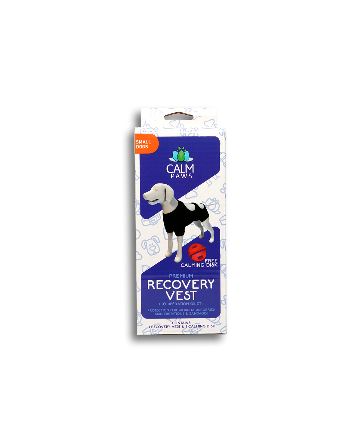 Acorn Calm Paws Recovery Vest - Small