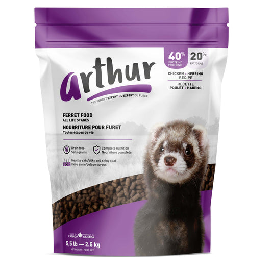 Arthur Ferret Food Chicken & Herring - 2.5kg